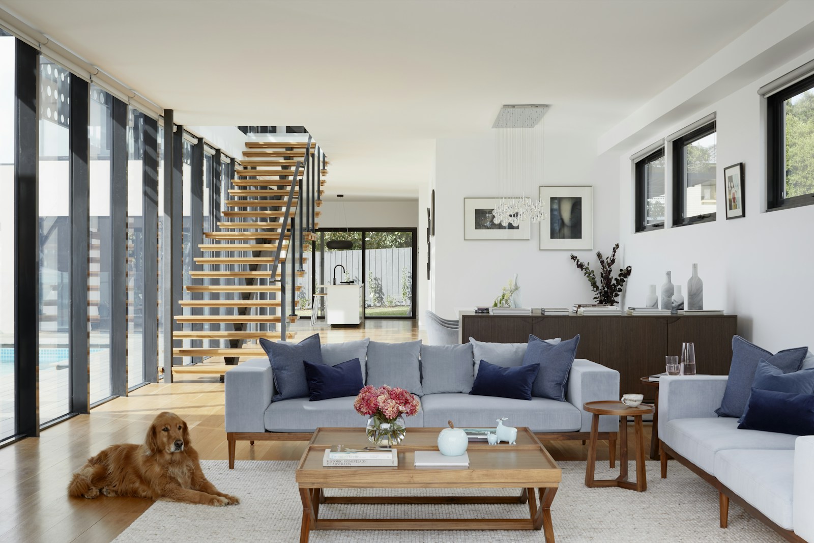 Welcoming living room in a Tennessee home